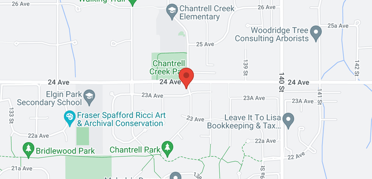 map of 2375 CHANTRELL PARK DRIVE